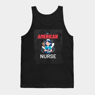 All American nurse Tank Top